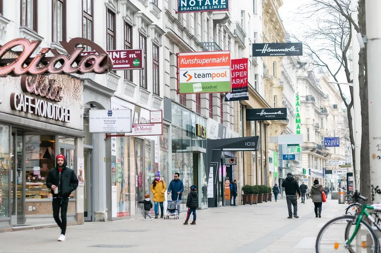 Mariahilfer Boutique Rooms - Virtual Reception & Self-Checkin Vienna Hotel